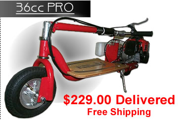 36cc Pro Gas Scooter